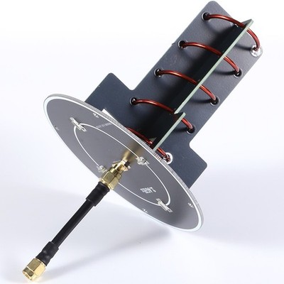 2.4GHz spiral directional antenna for long-distance signal enhancement