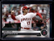 2021 Topps Now Players Choice Awards Shohei Ohtani #PCA-1 Angels