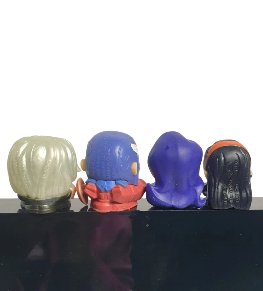 Conjunto de 4 mini figuras squishy de super-heróis Mashems Disney Marvel e PJ - Imagem 4 de 4