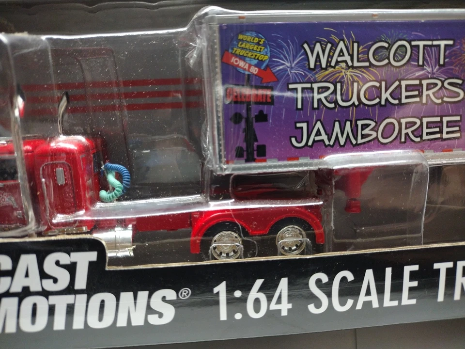 2012 DCP 1:64 WALCOTT Truckers Jamboree Iowa 80 Tandem Trailer Semi, 180 of 300 - Image 4 of 4