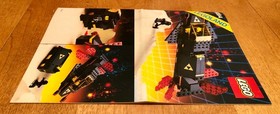 Vintage LEGO 6894 Blacktron Invader / Cruiser instruction manual only Legoland