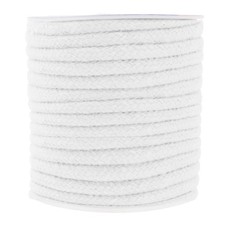 White Soft Drawstring Cords for Sweatpants Bags - Piping Cord for Sewing Upho...