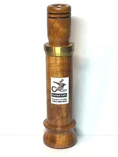 Leo Othmer (1944-2024) Davenport, IA.  - Figured Cherry Duck Call