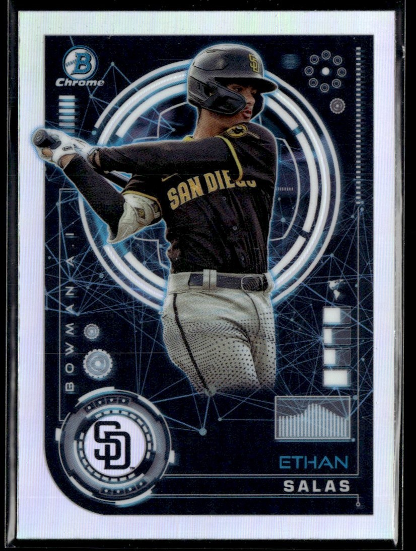 2024 Bowman Chrome AI Ethan Salas San Diego Padres #BAI-14