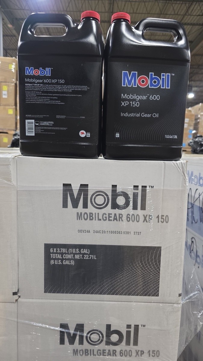 MOBIL Gear Oil 600 XP 150 (Case of 6 - 1 Gal) Part # 103542 | eBay