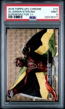 Aljamain Sterling 2018 Topps Chrome SUPERFRACTOR 1/1 PSA 9 MINT True 1 OF 1 UFC