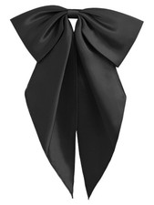 Floppy Bow Ties for Women Pre-Tied Girls Uniform Bow Tie Solid Color Ladies B...