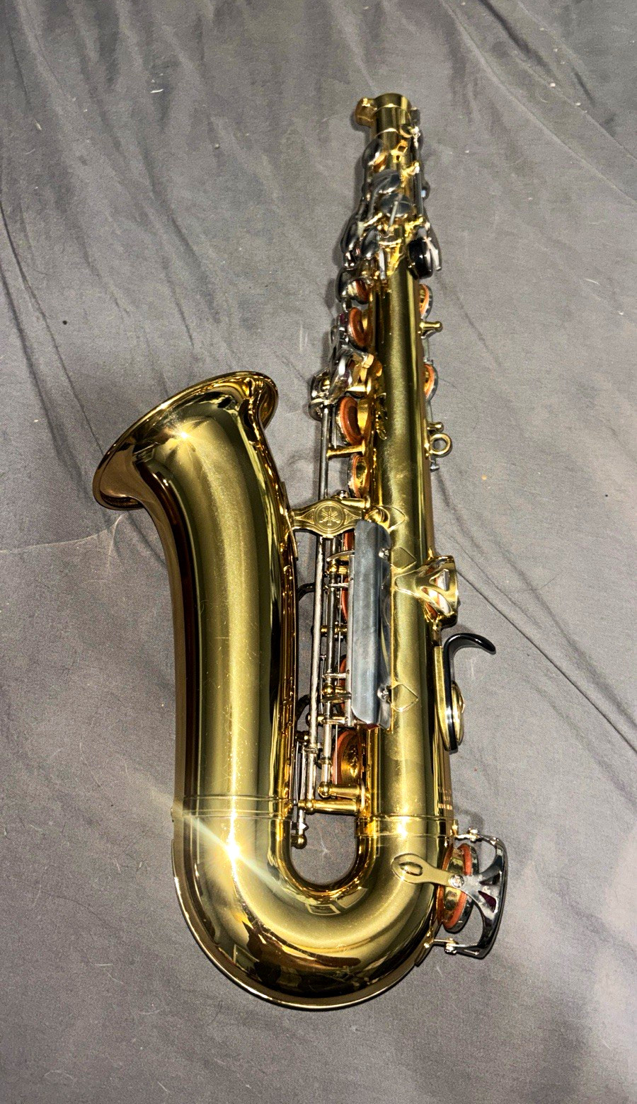 Gold Lacquer Brass Alto Saxophone Eb w/ Case Mouthpiece Strap