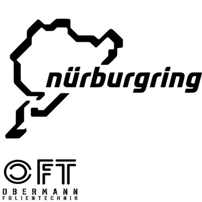 1 x Nürburgring Aufkleber 10 x 6 cm Viele Farben