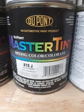 Dupont Master Tint Mixing Color  810J Fine Aluminum  1 US Quart