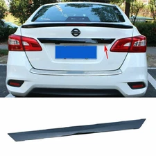 1P Black Tailgate Trunk Lid Panel Moulding Cover Trim For Nissan Sentra 13-2019