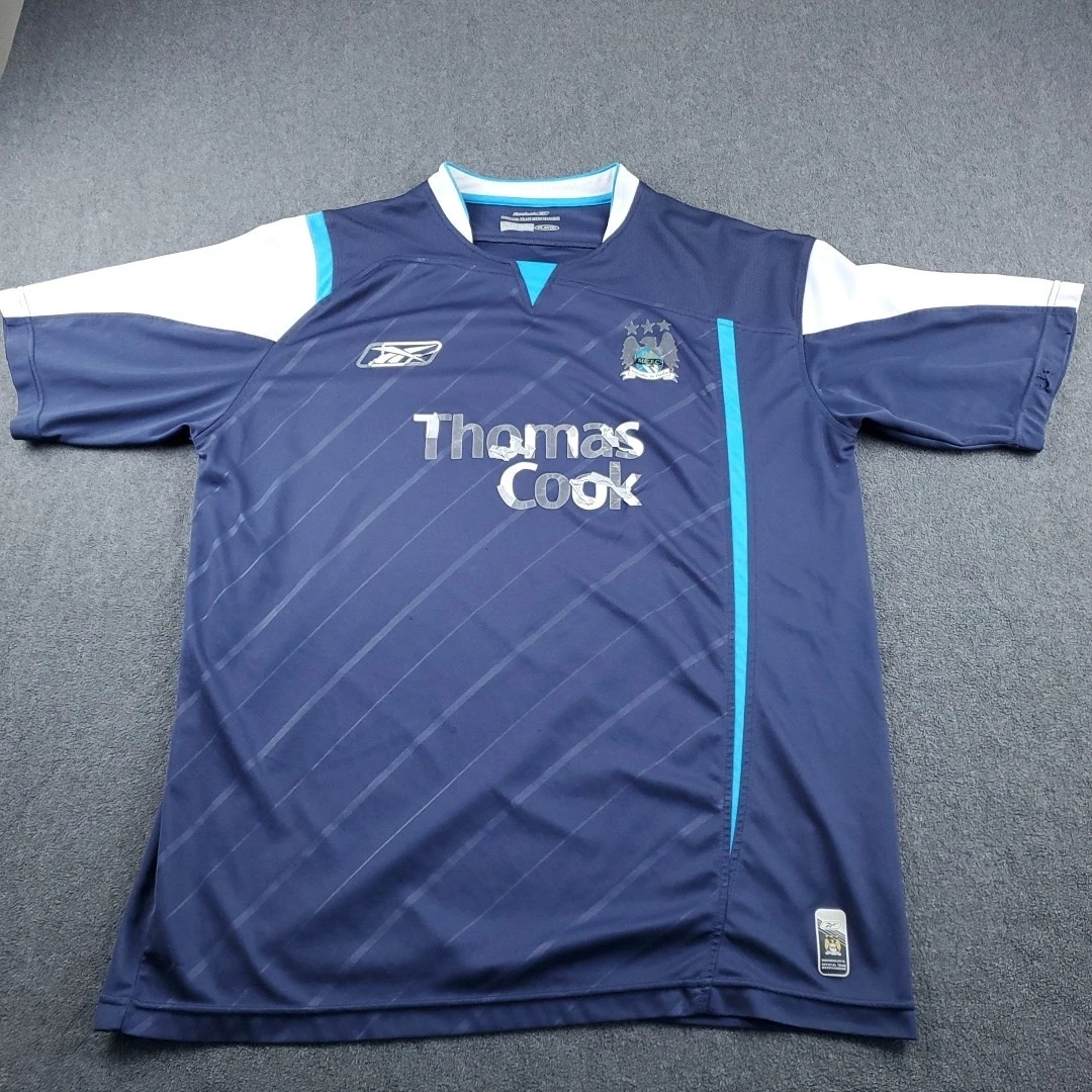 Reebok Manchester City International Club Soccer Fan Jerseys for