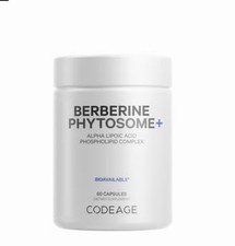 Berberine Phytosome , 60 Vegetable Capsules