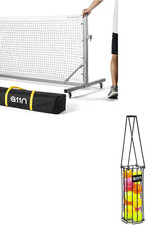Pro Pickleball Net and Portable Pickleball Collector