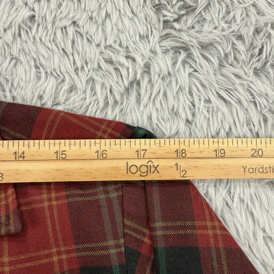 McGregor Scotset Shirt Men’s S Plaid VTG Made In USA Loop Collar Long Sleeve - Image 3 of 4