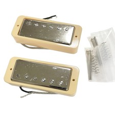 Epiphone genuine mini humbucker set + cream escutcheon ProBucker mini