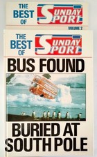 Pair of The Best of Sunday Sport Annual Vol 1 & 2 Hardback Books