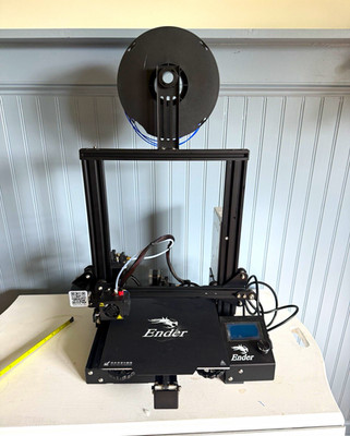 Ender-3 Pro FDM 3D Printer 220x220x250mm with SD Card reader and blue filament