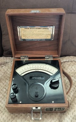 SENSITIVE RESEARCH INSTRUMENT CORPORATION - DC MILLIAMMETER MODEL C - VINTAGE
