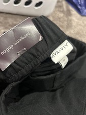 Ava And Viv No Gap Waistband Wide Leg Women  s Pants Size 20 Black