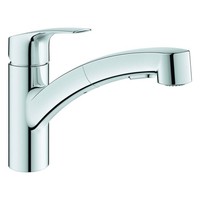 "Grohe SpüLtischarmatur Eurosmart 1/2\" Mit Herausziehbarer Dual-SpüLbrause Chrom"