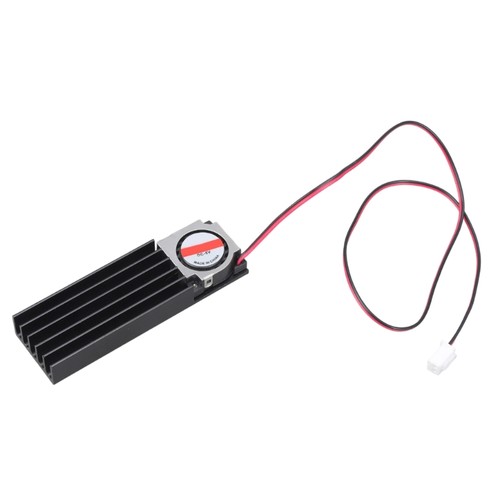 Ulepszone rozpraszanie ciepła Aluminiowe chłodnice 5V 2280 SSD Wentylator Zarządzanie termiczne - Zdjęcie 6 z 8