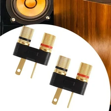 For Pioneer Speaker Banana Jack Plug Connectors SX-626 727 820 828 990 6000 (2)