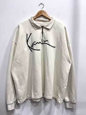 Karl Kani Polosweatshirt Big Logo - Größe XL