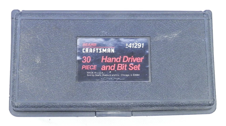 Juego de brocas de punta magnética Craftsman 9-41291 de colección con estuche de transporte - HECHO EN EE. UU. Foto 4 de 4