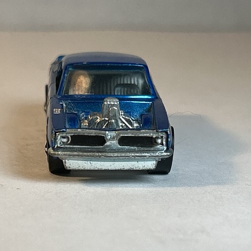 Hot Wheels Redline Blue 1969 "King Cuda" muy bueno/excelente - interior champán - Imagen 4 de 21