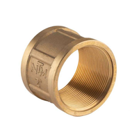 "Messing Gewinde-Fitting Muffe 2\" Ig - 2\" Ig (Dn 50) - Schwere AusfüHrung"