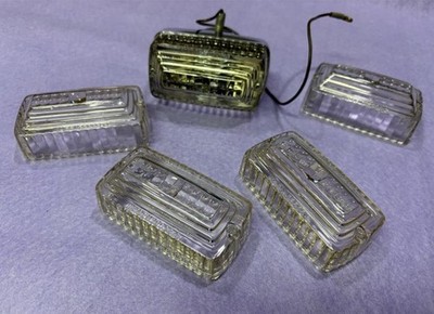 Yamaha Mate 50 GT380 Clear Turn Signal Lens Set 5pcs Vintage Reproduction