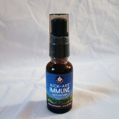 Kick-Ass Immune Activator .66fl oz Supplement Wishgarden Herbs Exp 12/27 Dropper
