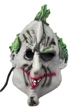 The Joker Adult Mask 2012 Rubies - DC Comics Batman Arkham See Pics For Damage