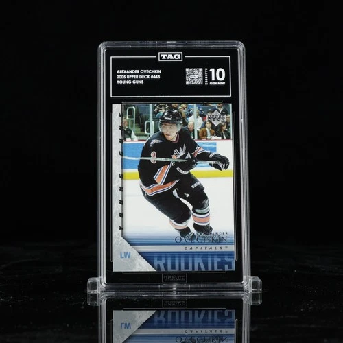 2005 Upper Deck Young Guns #443 Alexander Ovechkin RC Rookie TAG 10