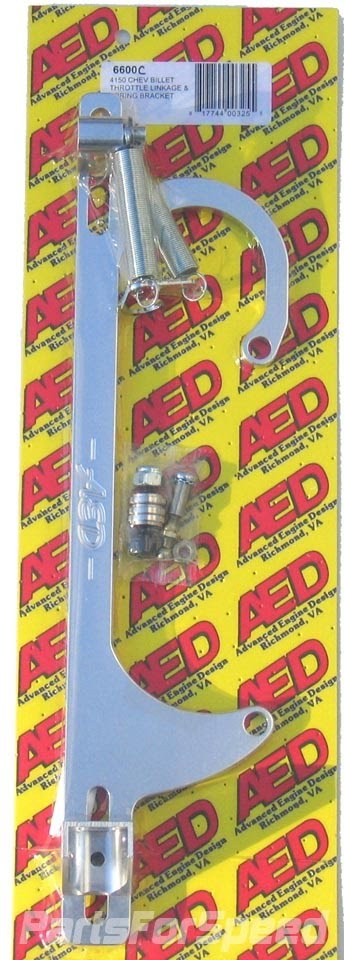 AED Performance Chevy Throttle Cable & Spring Bracket - 4150 6600C AED Performance Chevy Throttle Cable & Spring Bracket - 4150 6600C