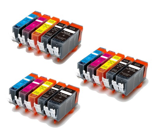 Color Ink Cartridges for PGI-225 CLI-226 Canon Pixma MG5320 MX882 MX892 MG5220 - Picture 12 of 18