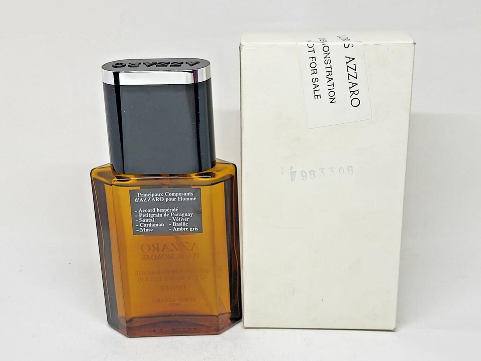 AZZARO POUR HOMME Clásico 3.4oz After Shave Hombres 100ml Raro FÓRMULA VINTAGE Foto 4 de 4