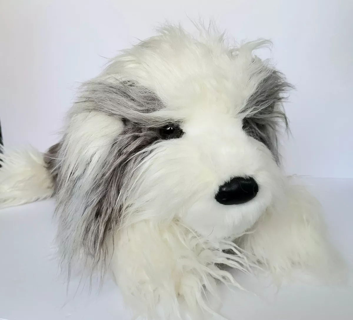 Large old english sheepdog stuffed cheap animal