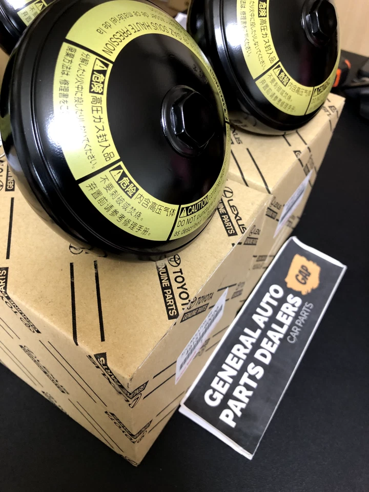 FRONT REAR SUSPENSION ACCUMULATORS SET OF 4 GENUINE LEXUS LX570 LANDCRUISER 200 - Изображение 3 из 4