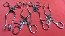 Lot Of 4 Assorted Weitlaner Retractor Surgical Vetrinary instruments 5.5''+6.5''