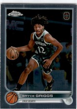 2022-23 Topps Chrome Overtime Elite #62 Bryce Griggs