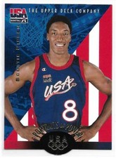 1996 Upper Deck #55 SCOTTIE PIPPEN PORTRAITS OF POWER Die-Cut USA Basketball