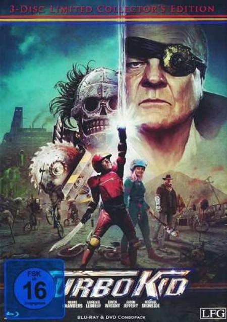 Mediabook Turbo Kid Uncut Limited Collectors Edition Blu-ray