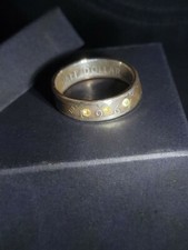 half dollar coin ring