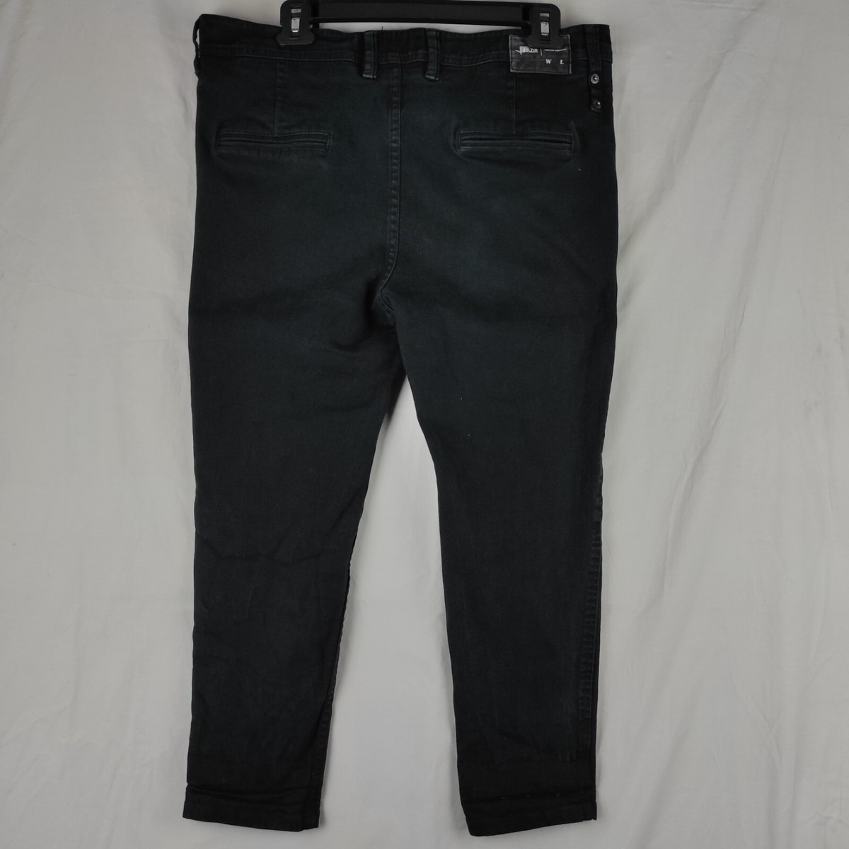 Publish Sz 34 Cropped High Water Jeans Stretch Black Publish Sz 34 Cropped High Water Jeans Stretch Black