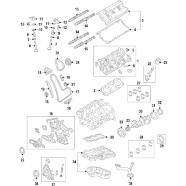 TOYOTA LEXUS GS300 350 IS250 300 350 Montaje Motor Delantero 12361-31112 Nuevo Foto 2 de 4