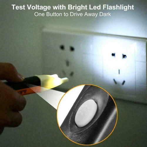 Voltage Electric Tester Volt Detector Test Pen AC DC No Contact Sensor 90-1000V - Picture 6 of 11