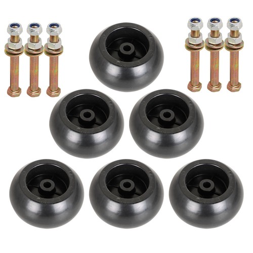 Six (6) Deck Wheel + Kits For Hustler 788166 31997 781567