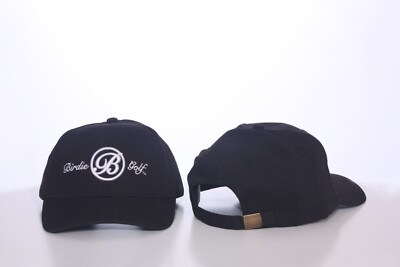 Birdie Golf Caps - Black  FREE SHIPPING